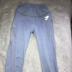 Gymshark sculpture leggings slate blue XS